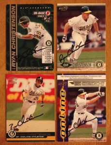 Ryan Christenson Autographed Cards Pic #2